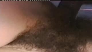 Sexy brunette with hairy pussy in gangbang Sexy brunette with hairy pussy in gangbang