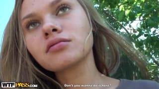This young blonde will fuck anywhere This young blonde will fuck anywhere
