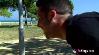 Mylene Johnson and two guys fuck together Mylene Johnson and two guys fuck together