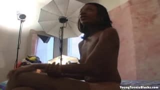 This young black girl loves to suck This young black girl loves to suck