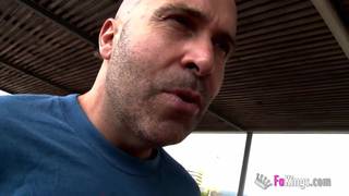 Ashley Rider deep throats some cock Ashley Rider deep throats some cock