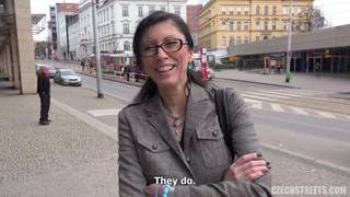 Veronika fucks a stranger in the street Veronika fucks a stranger in the street