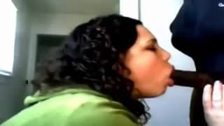 This bitch smokes a cigarette then sucks dick This bitch smokes a cigarette then sucks dick