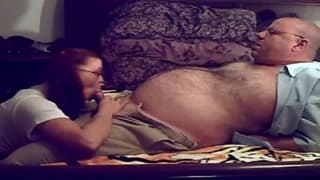 This old guy bangs a hot slutty student This old guy bangs a hot slutty student