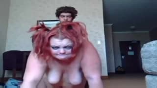 A fat redhead slut is pounded hard A fat redhead slut is pounded hard