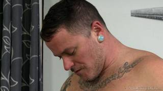 Peter Fields is nailed by Max Cameron