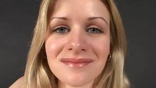 Cute blonde masturbates hard until she cums Cute blonde masturbates hard until she cums
