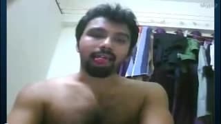 Teasing us with his tight ass on webcam Teasing us with his tight ass on webcam