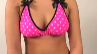 A young blonde masturbates with toys A young blonde masturbates with toys