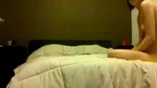 Kinky slut fucks her man and enjoys it