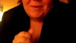 This brunette BBW loves to suck hard