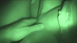 Here we see a close up fuck at night Here we see a close up fuck at night