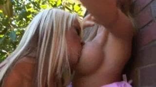 Two blondes get cocks in their asses Two blondes get cocks in their asses