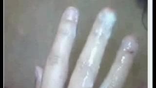 She gets all of those fingers in deep