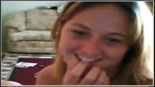 Blonde milf enjoys getting naked on camera Blonde milf enjoys getting naked on camera