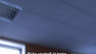 She allows him in exchange for some bills