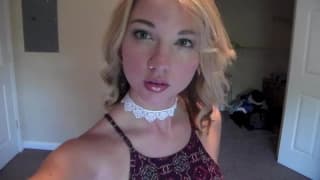 This horny blonde loves to masturbate for you This horny blonde loves to masturbate for you