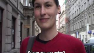 He finds a girl on the street to fuck her He finds a girl on the street to fuck her