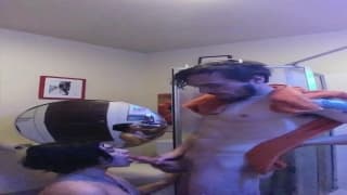 Cute eager teen takes a hard facefucking