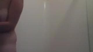 This milf loves to soap herself up on camera