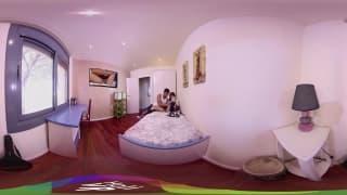 Just Ena Sweet and you in virtual reality Facial Ejaculation, Blowjob, Small Tits, Student , Sextoys, Full HD