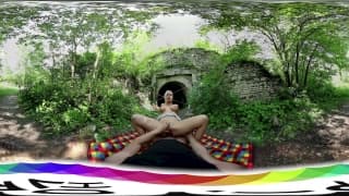 Nathaly Cherie has a great outdoor scene Nathaly Cherie has a great outdoor scene