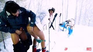 A nice sex after a good time skiing Blonde, Blowjob, Brunette , XXX Scenario, Big Dick, Pornstar, Outdoor