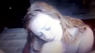 This redhead has a hard dick in her mouth This redhead has a hard dick in her mouth