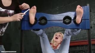 Tickling this hot blonde MILF till she breaks Tickling this hot blonde MILF till she breaks