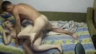 This blonde loves to make her boyfriend hard This blonde loves to make her boyfriend hard