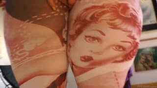 A horny cameraman who is obsessed with ass