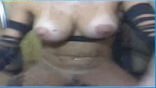 This bitch isn't shy when playing on cam