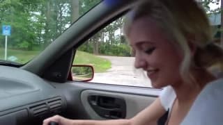 Blonde who loves to enjoy some hard shlong Blonde who loves to enjoy some hard shlong