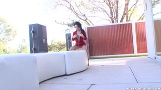 Jenna Presley Oiled Up Squirting Machine