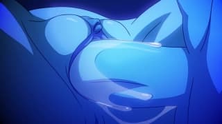 Animated video of some brutal fucking Blowjob, Brunette