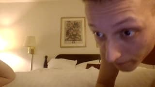 he puts all of his dick inside her wet cunt