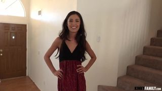 Young, Latina, Brunette , Ex-Girlfriend, Step-family