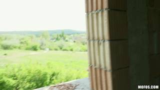 Slutty Jessica Malone fucked outside Slutty Jessica Malone fucked outside