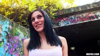 The brunette accepts to fuck for money The brunette accepts to fuck for money