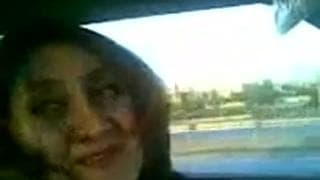 After a ride in the car they return to sex After a ride in the car they return to sex