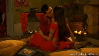 An oriental massage for this beauty An oriental massage for this beauty