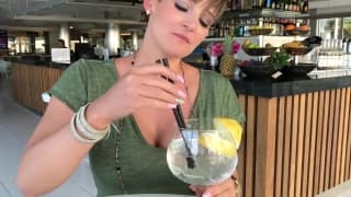 This sexy MILF is giving him the best service This sexy MILF is giving him the best service