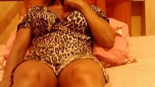 She masturbates with her toy in bed today