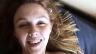 Cheeky blonde gets a cum facial today Cheeky blonde gets a cum facial today