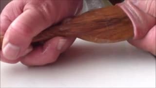This guy has a fetish for wooden spoons