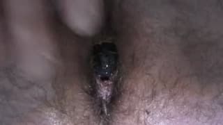 He masturbates with his toys and feels hard He masturbates with his toys and feels hard