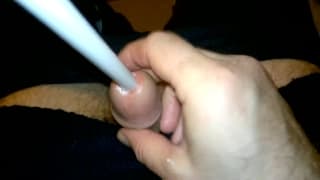 He loves to feel pleasure with kinky shit