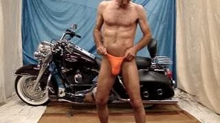 Stripping nude for girl friends like to tease