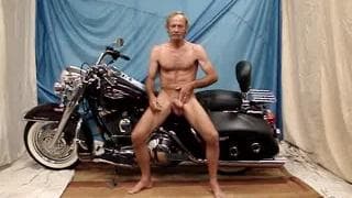 Male striptease likes to wear thongs