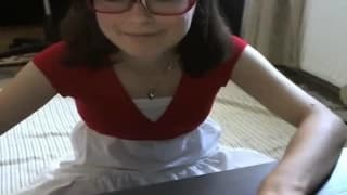 Being artistic while masturbating at home Being artistic while masturbating at home